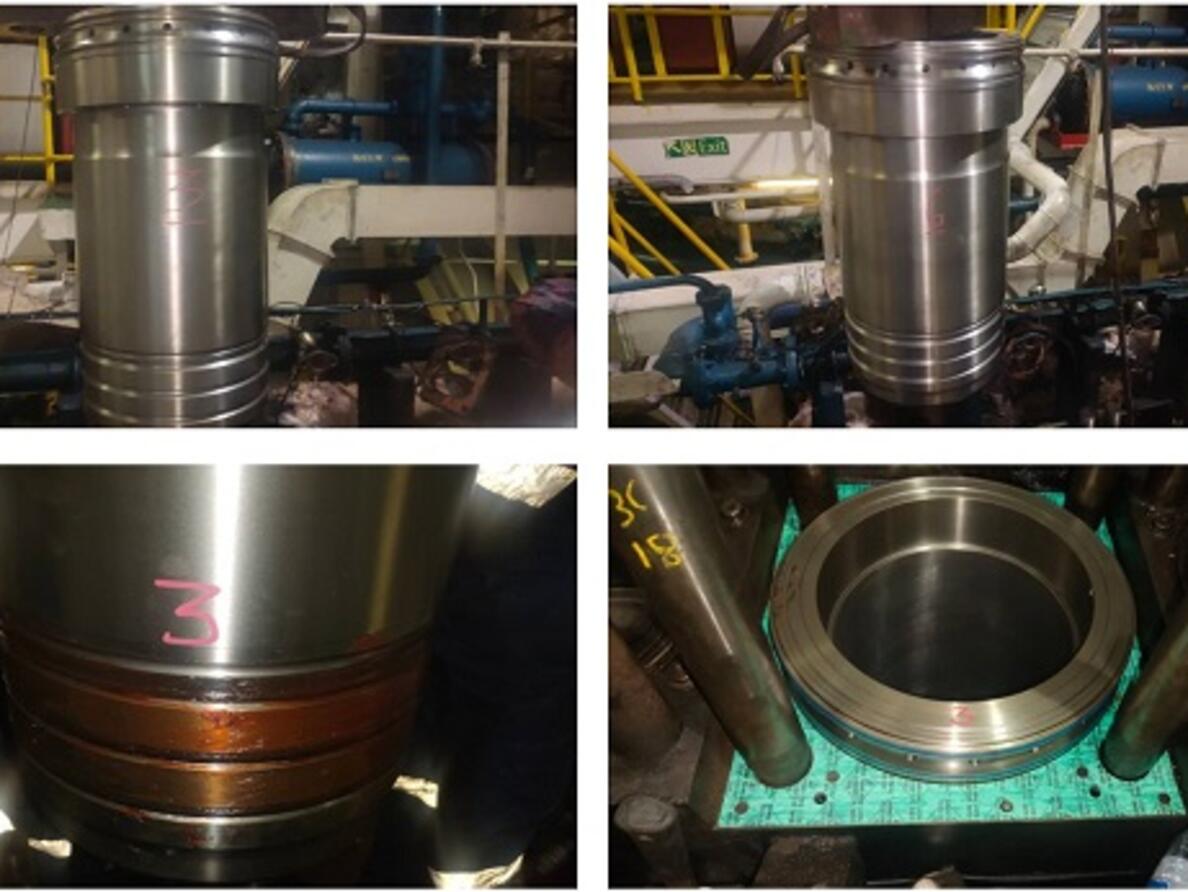 In-situ overhaul Yanmar 330EN @ anchorage, Melaka