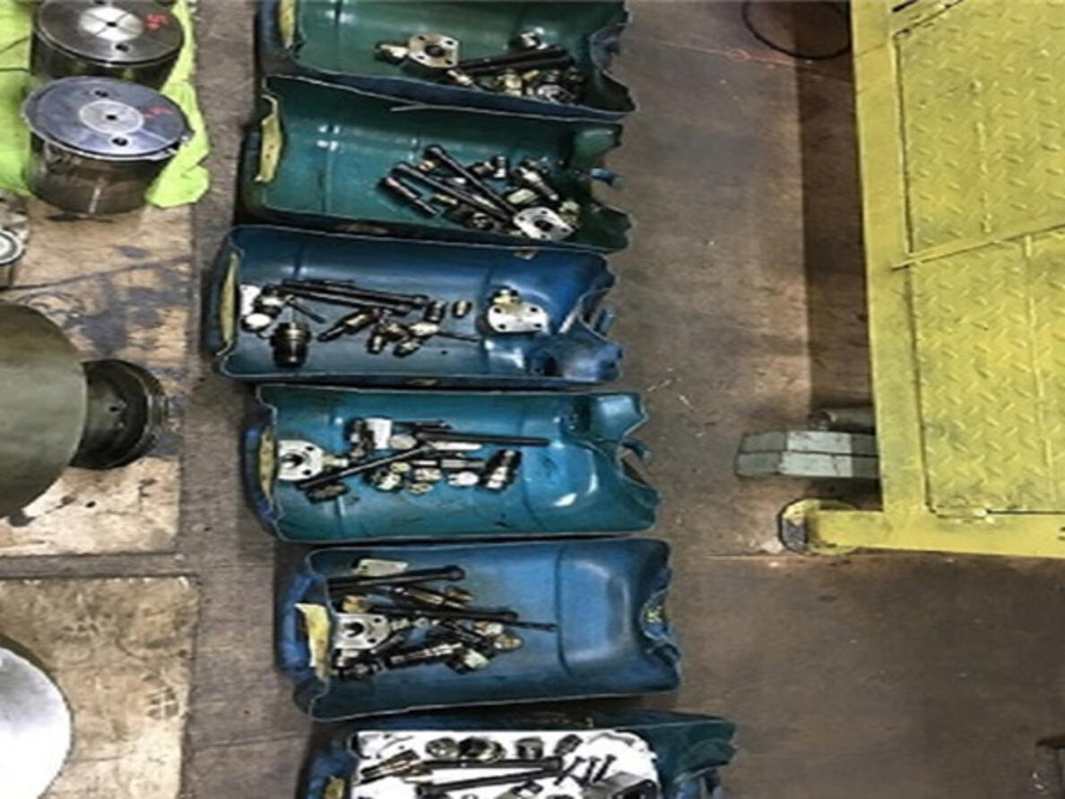 MAN B&W 6S60ME Fuel Pump Overhaul