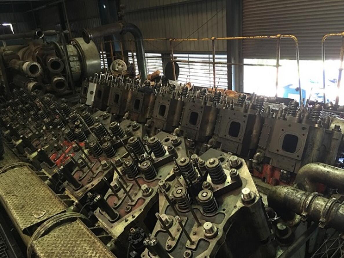 Mirrlees Blackstone 16MB430 Engine Major Overhaul .