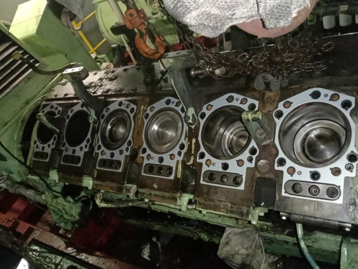 Major Overhaul Cummins KTA38 part 02