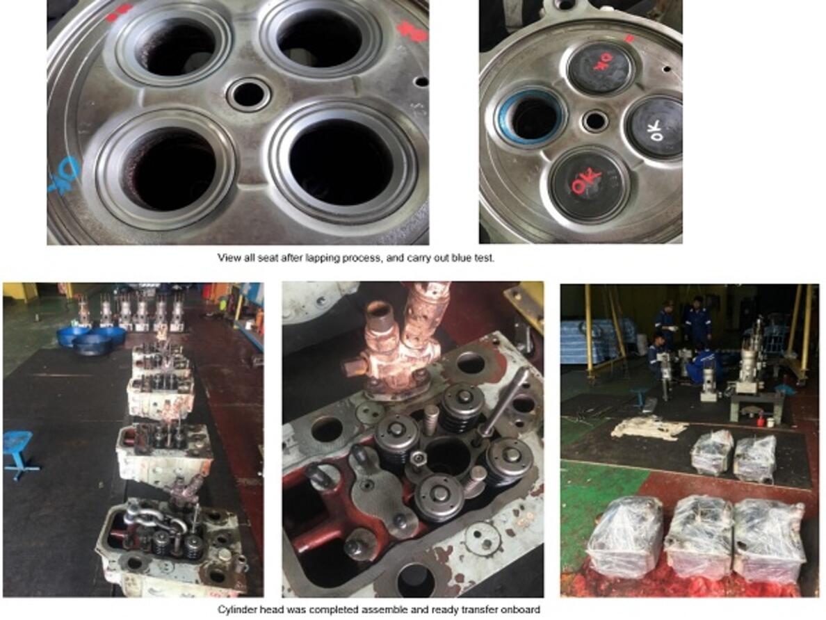 Daihatsu 5DK20 Aux Engine Overhaul