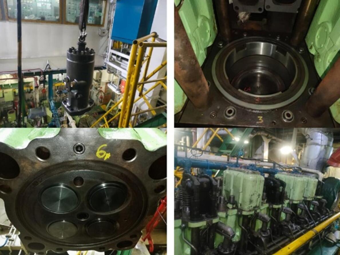 Yanmar 6N330EN Insitu Major Overhaul