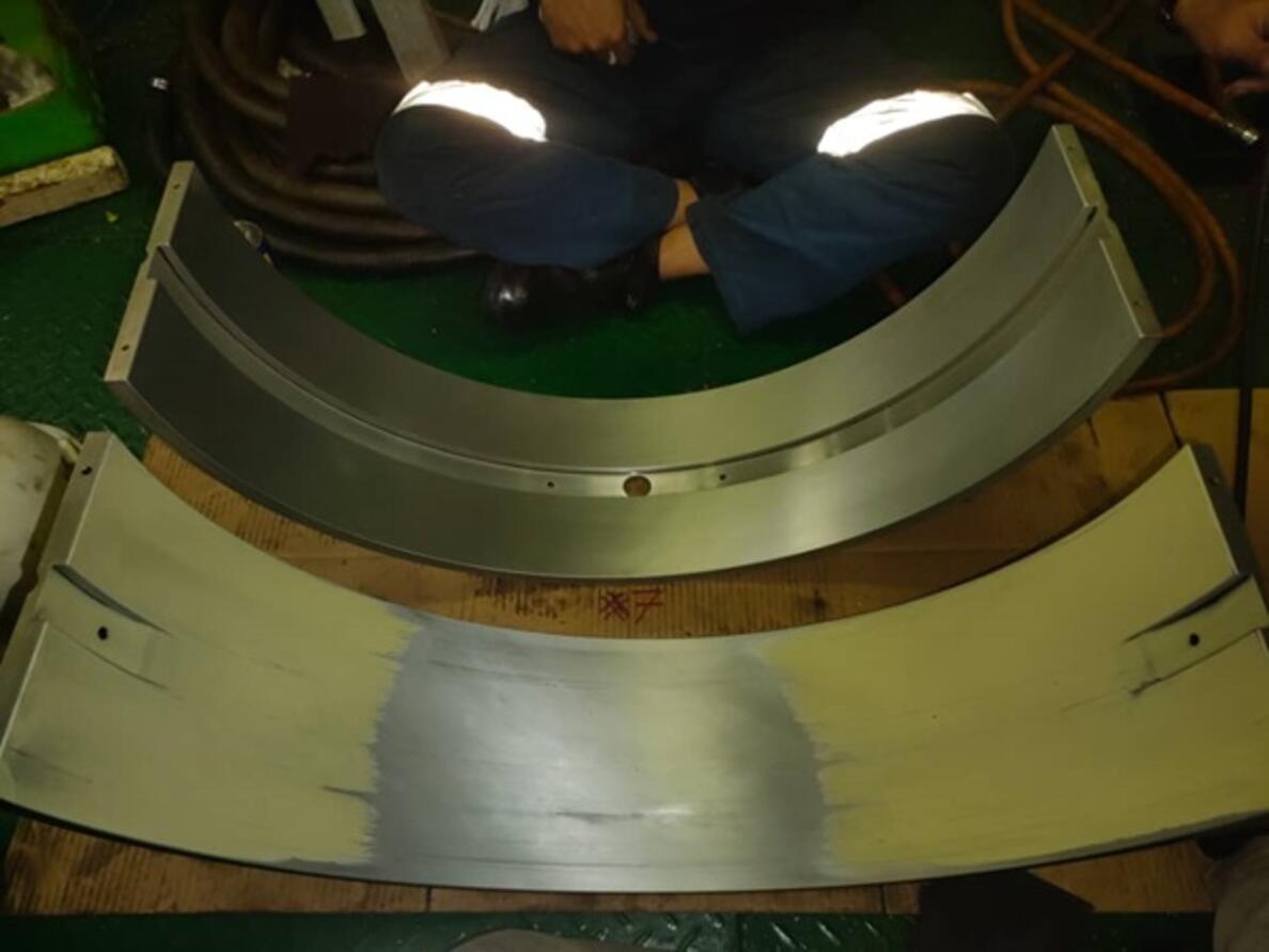 MAN B&W 6S70MC-C8 Main Bearing Survey