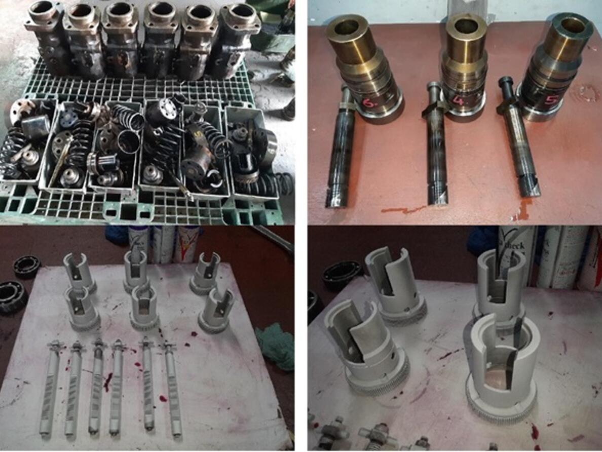 Yanmar 6N330EN Workshop Component Overhaul