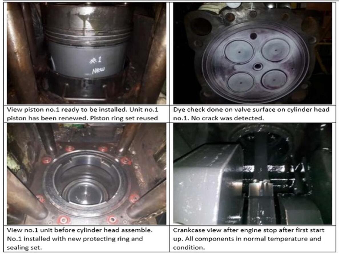 Yanmar 330EN Unit Overhaul and Bearing Survey
