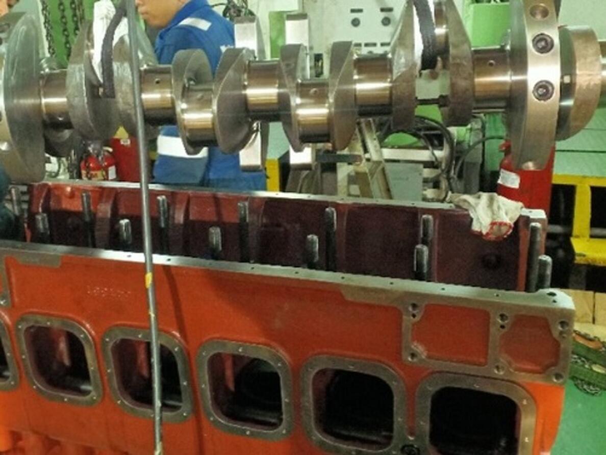 Rebuild Henan TBD604 Aux Engine