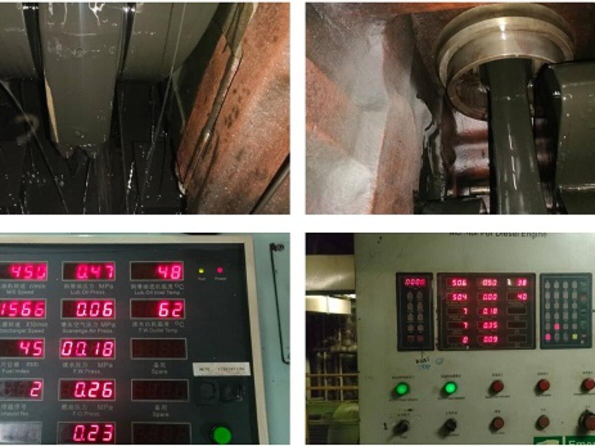 In-situ overhaul Yanmar 330EN @ anchorage, Melaka