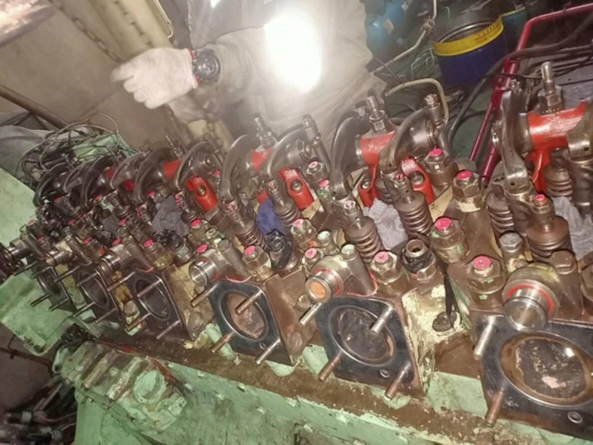 Wartsila SACM 6LUD25 Renew Crankshaft  part 03