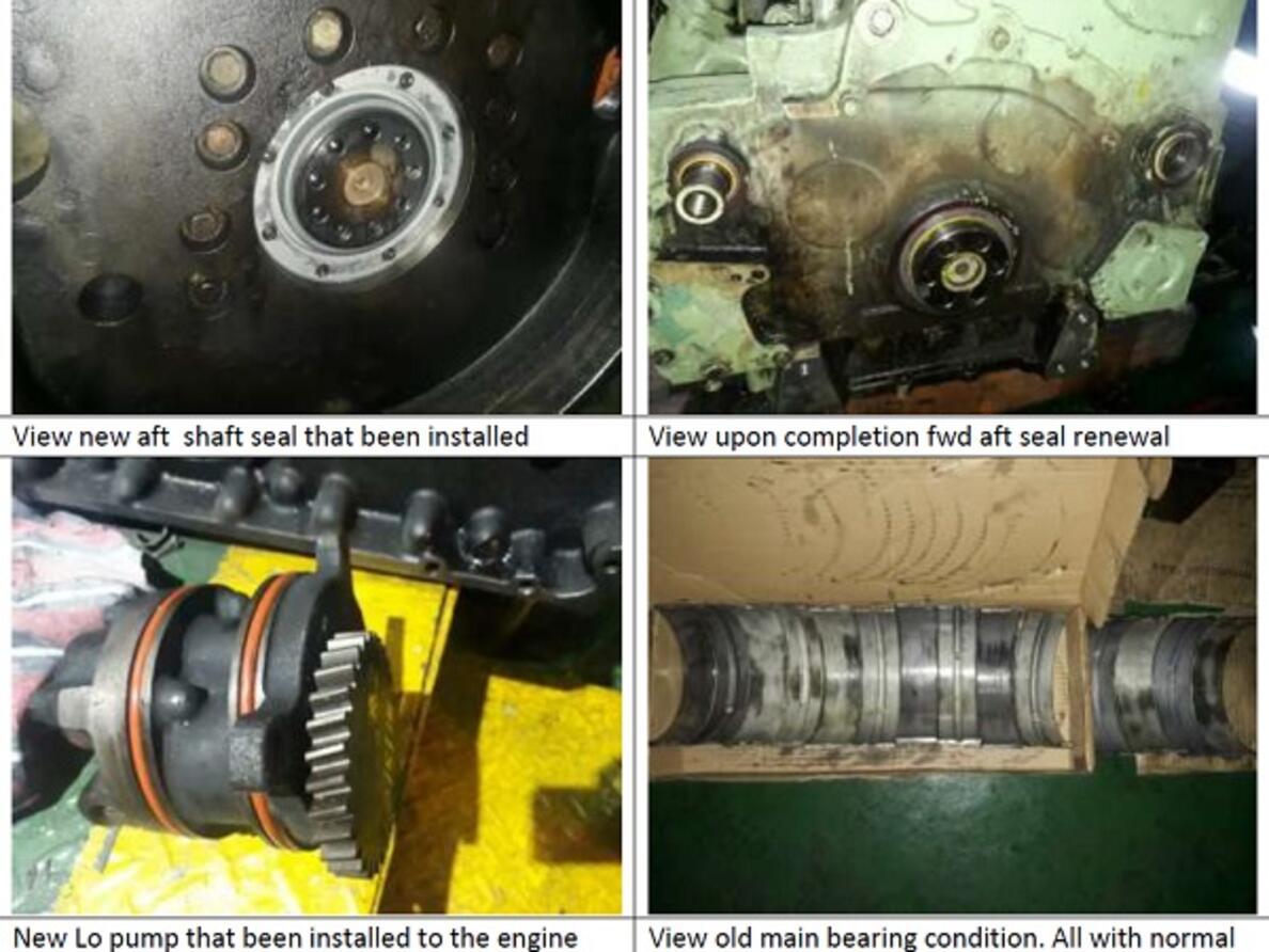 Voyage Overhaul Cummins KTA19