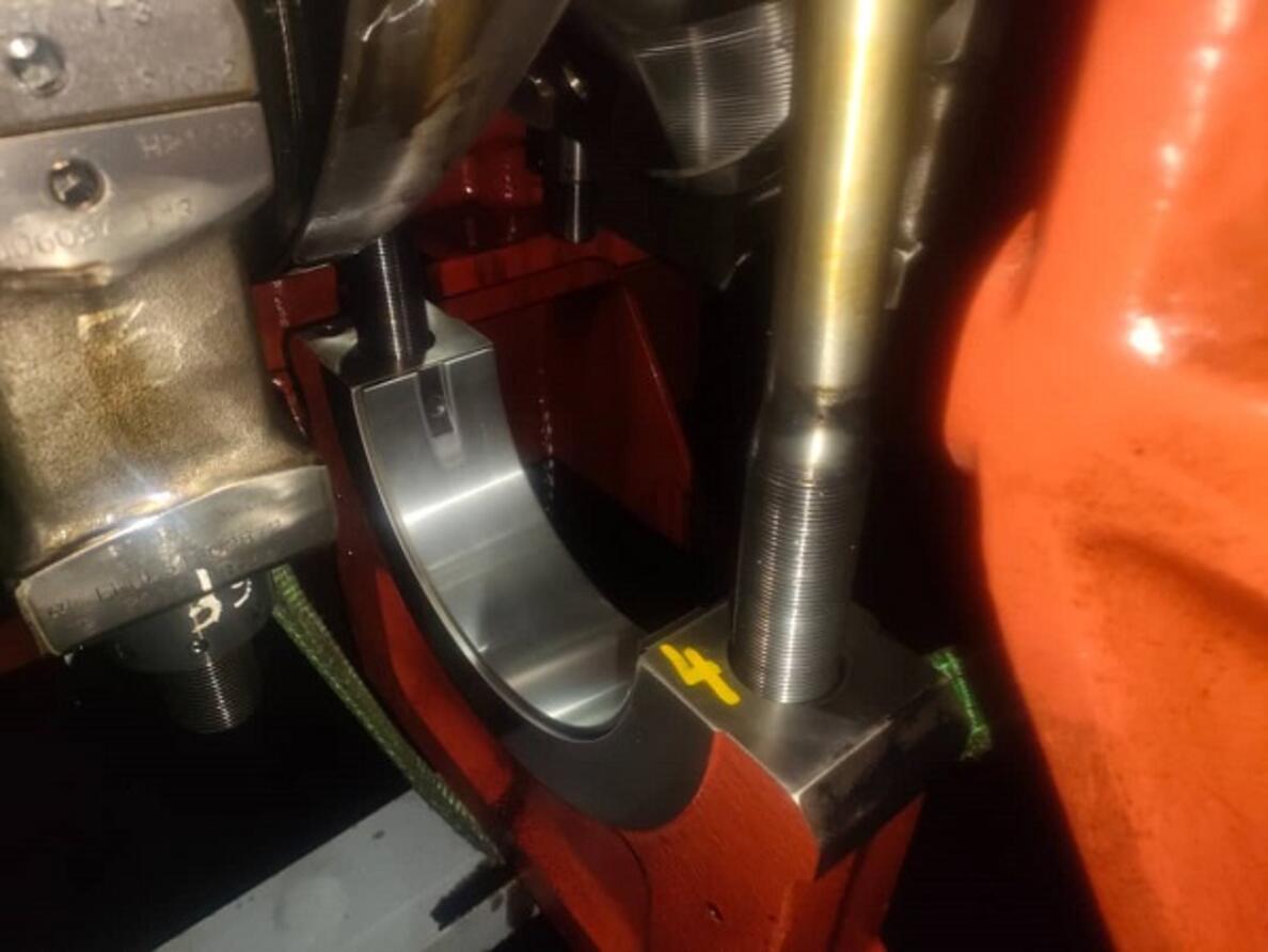 HIMSEN 6H2132 Main Bearing Renew