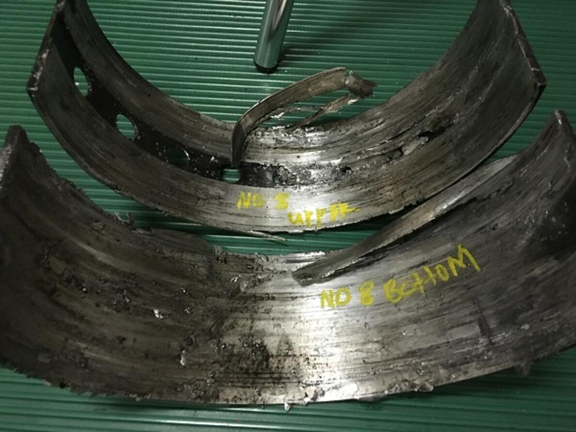 Yanmar 330EN Crankshaft Inspection