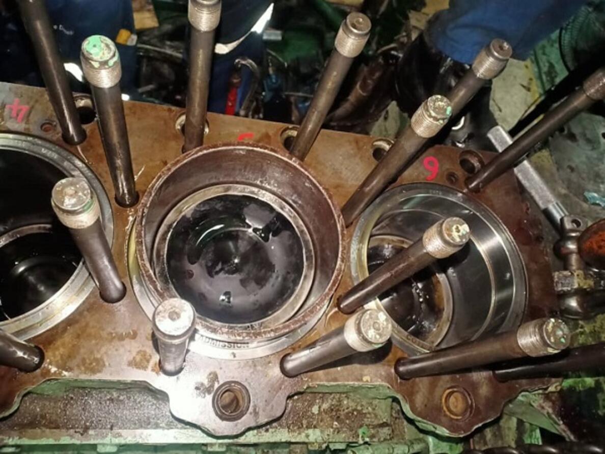 Wartsila SACM 6LUD25 Renew Crankshaft  part 03