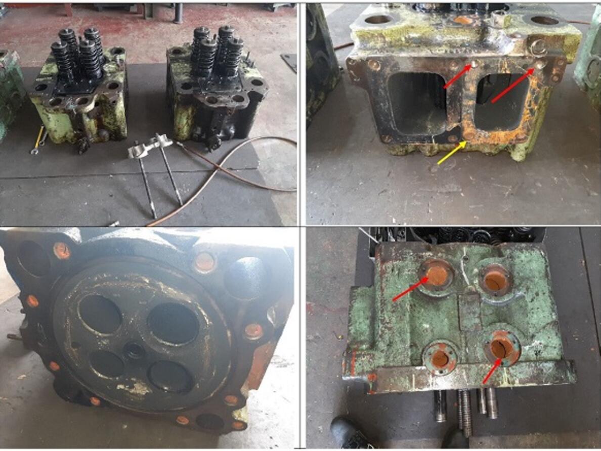 Yanmar 6N330EN Major Overhaul Part 2 (Workshop)