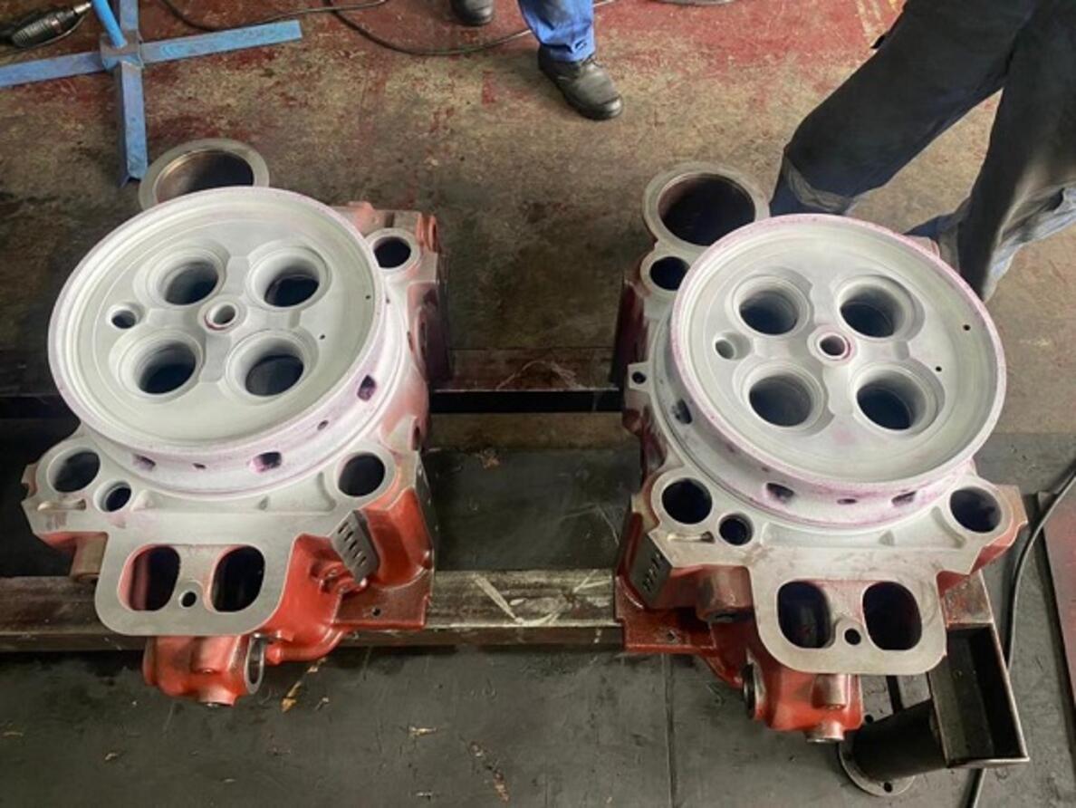 MAK 8M25 Engine Top Overhaul part 02