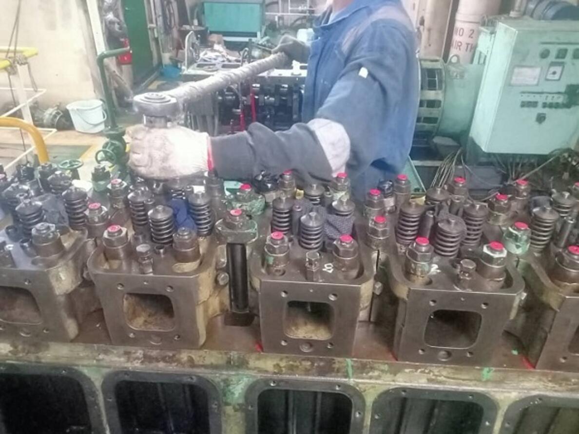 Wartsila SACM 6LUD25 Renew Crankshaft  part 03
