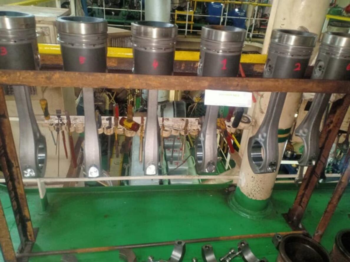 Wartsila SACM 6LUD25 Renew Crankshaft  part 02