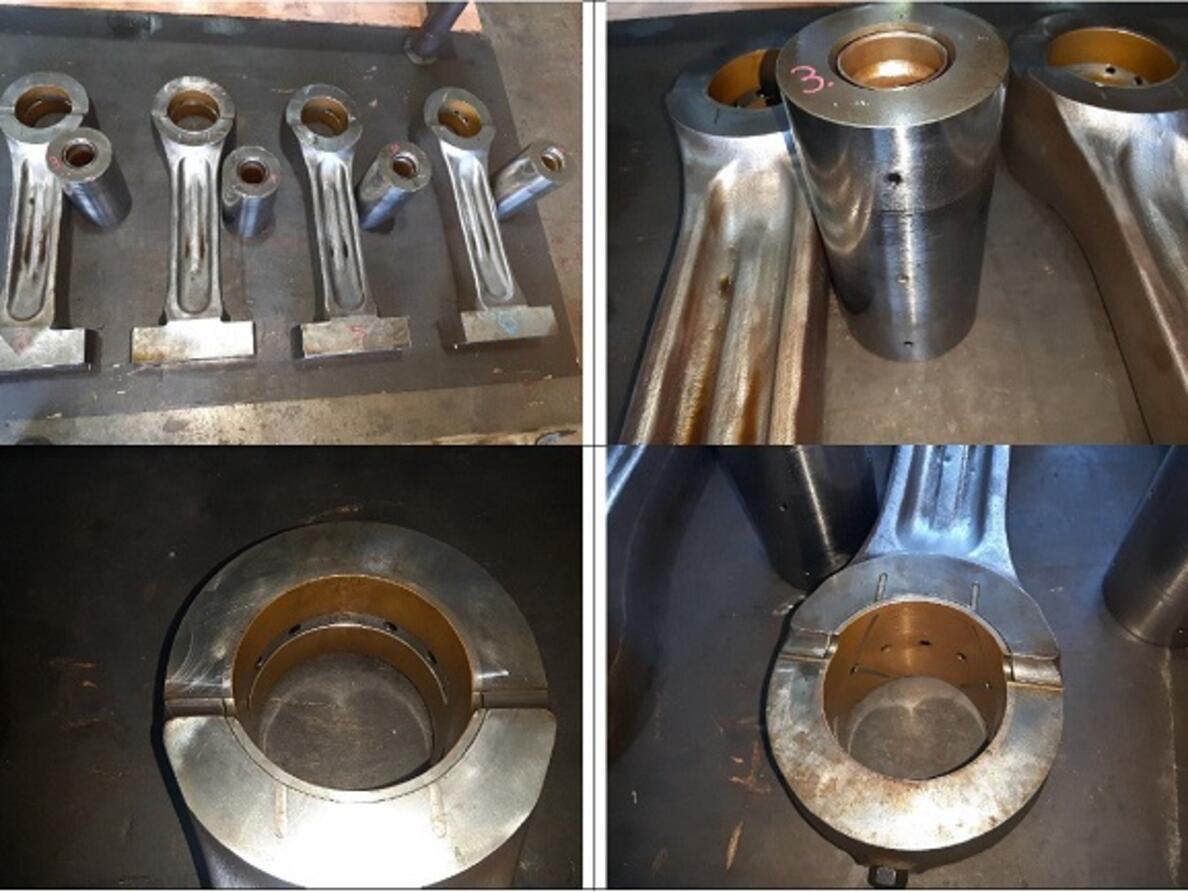 Yanmar 6N330EN Major Overhaul Part 2 (Workshop)