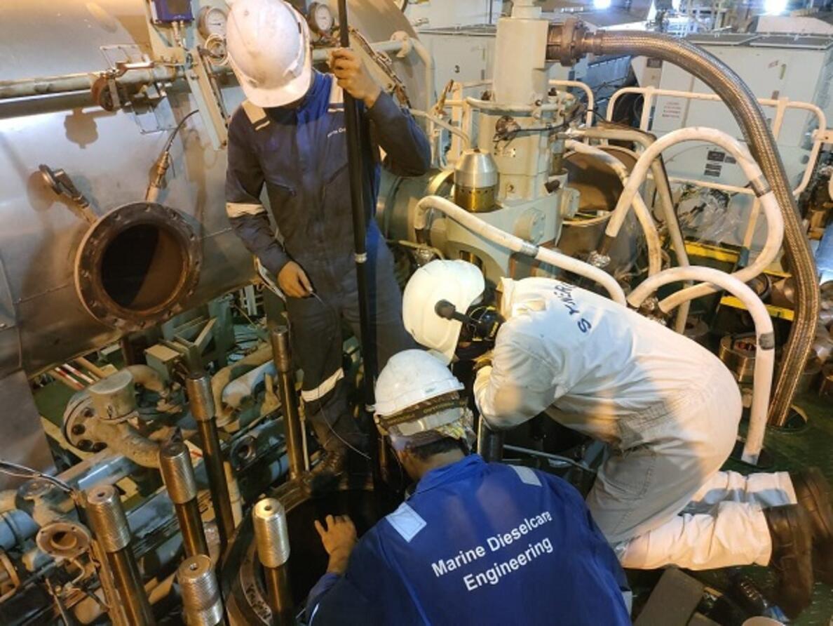 Unit Overhaul MAN 6G60ME-C part 01