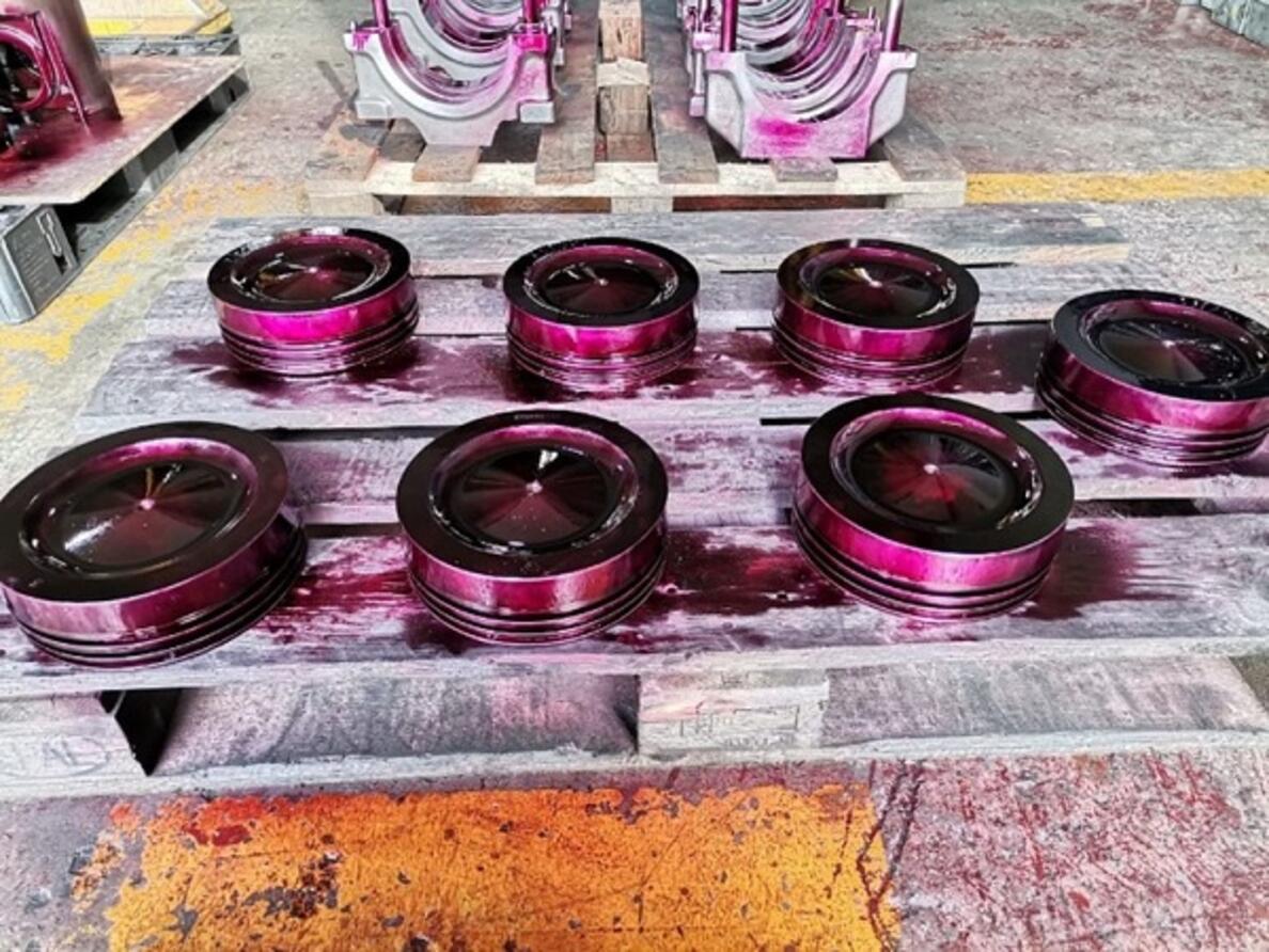 Hyundai Himsen 7H21-32 Aux Engine Overhaul 02