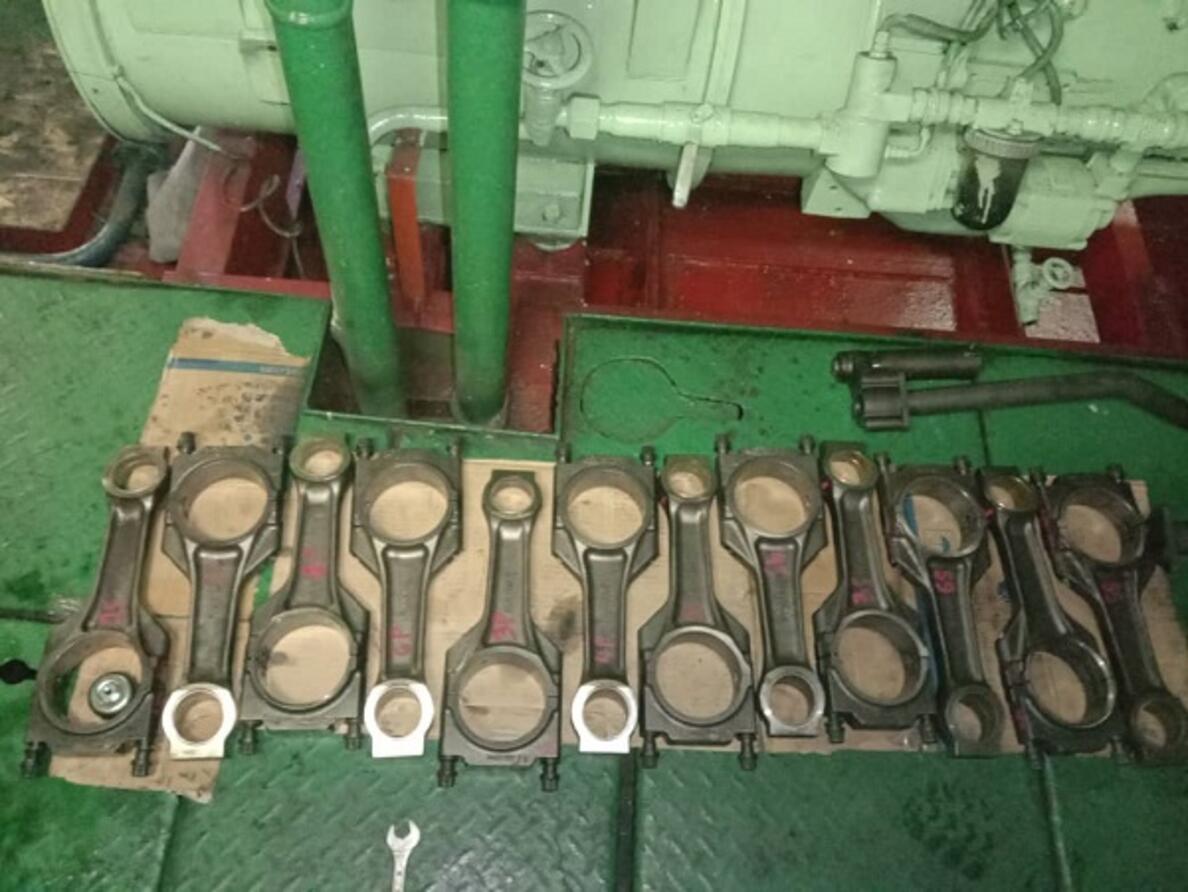 Major Overhaul Cummins KTA38 part 02
