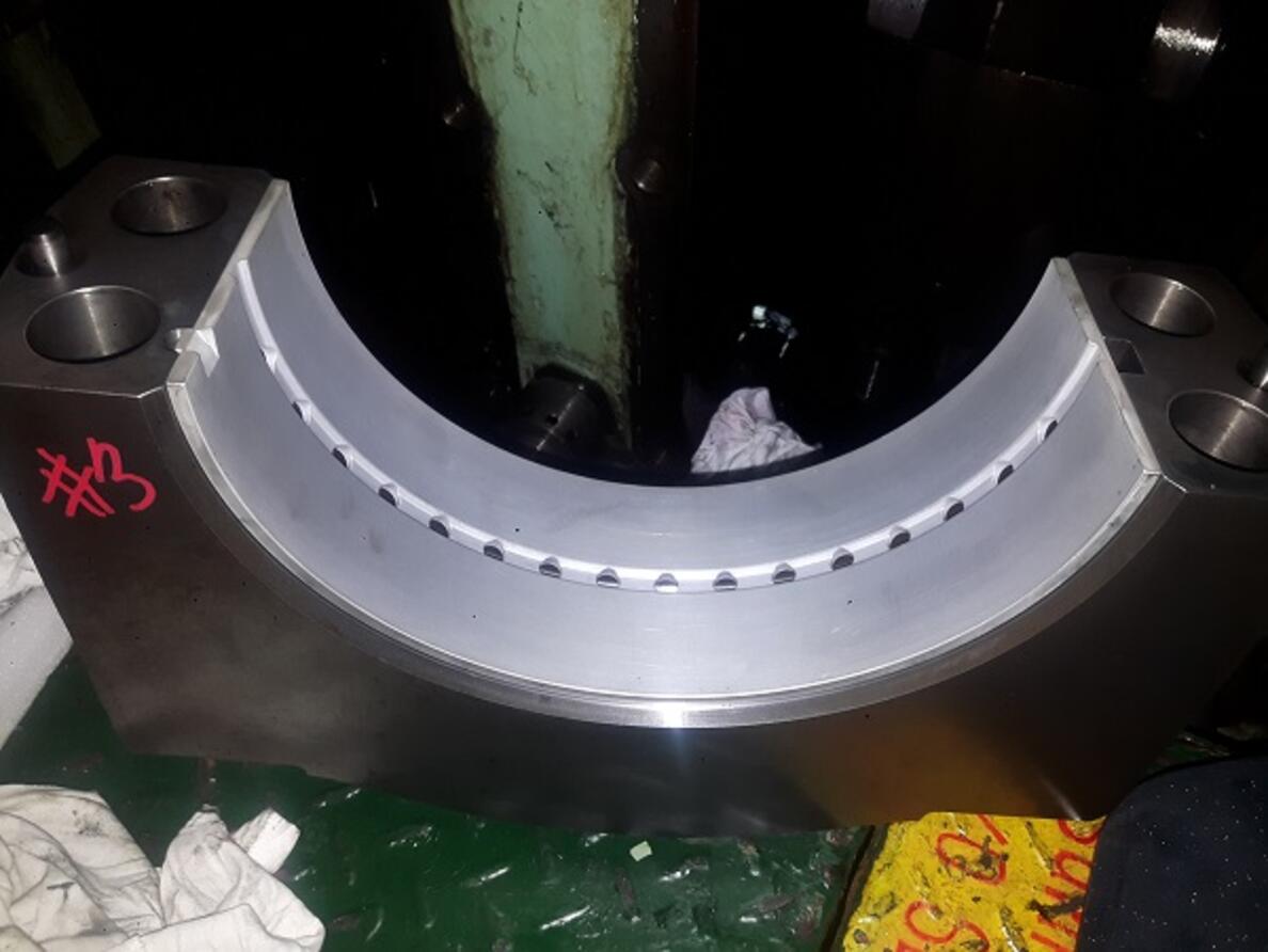 Yanmar 330EN Main Bearing Survey and renew
