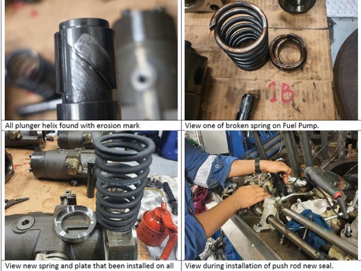 Wartsila 12V 26 (DG #5) 12K Routine Maintenance Part 01