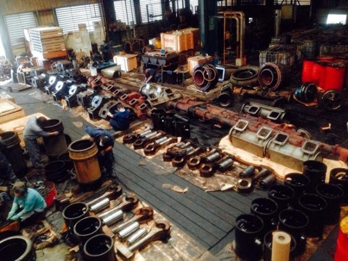 Mirrlees Blackstone 16MB430 Engine Major Overhaul .