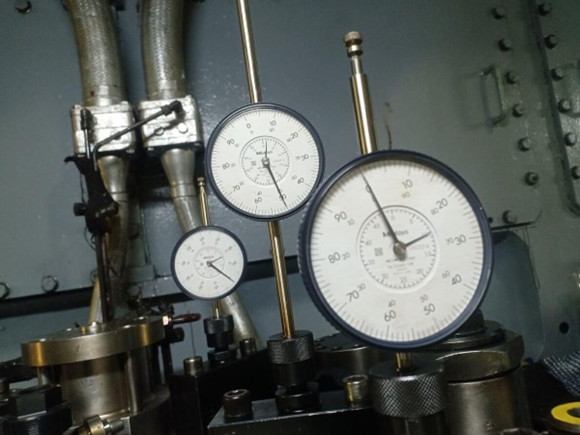 Sulzer 7RTA62 U-B Fuel Pump Block Overhaul