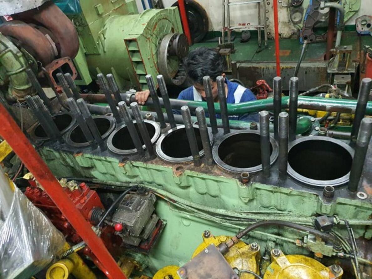In-situ Major Overhaul Henan TBD604