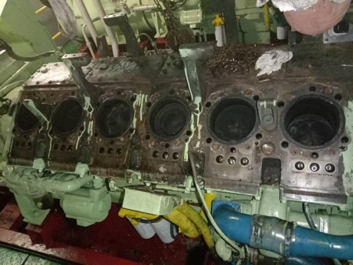 Major Overhaul Cummins KTA38 part 01