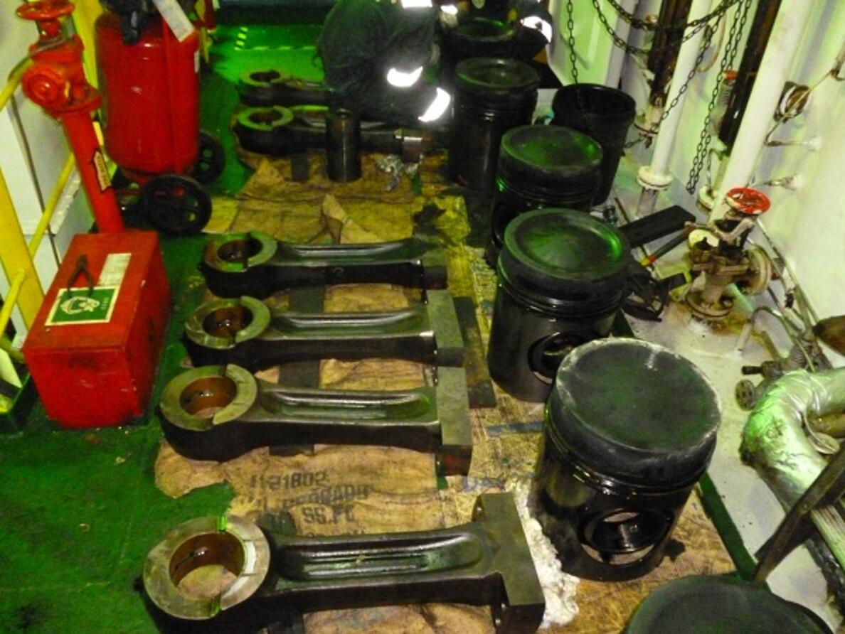 Yanmar 330EN Main Engine In-situ overhaul