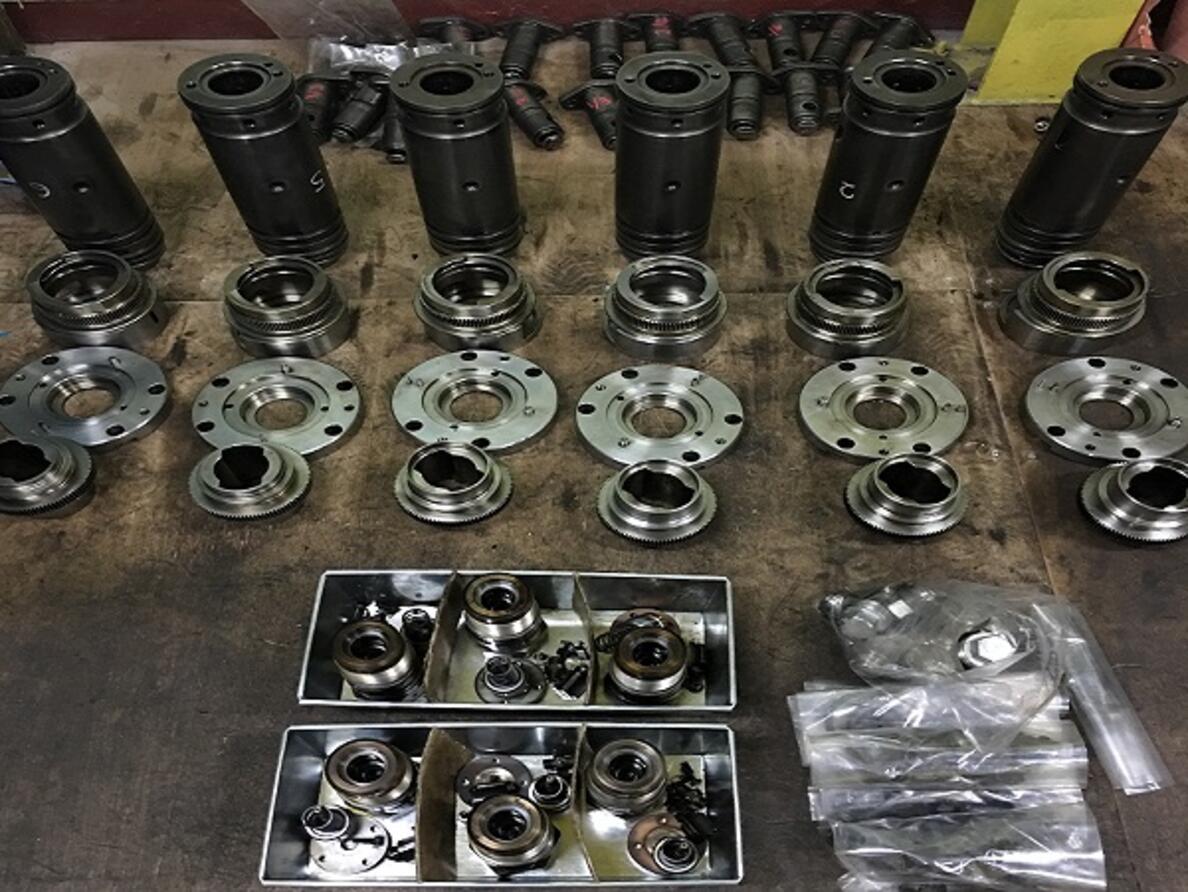 MAN B&W 6S50MC Fuel Pump Overhaul