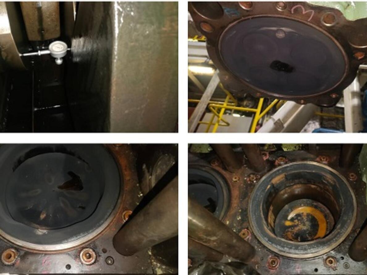 In-situ overhaul Yanmar 330EN @ anchorage, Melaka
