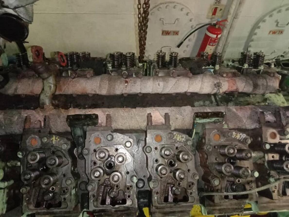 Major Overhaul Cummins KTA38 part 01