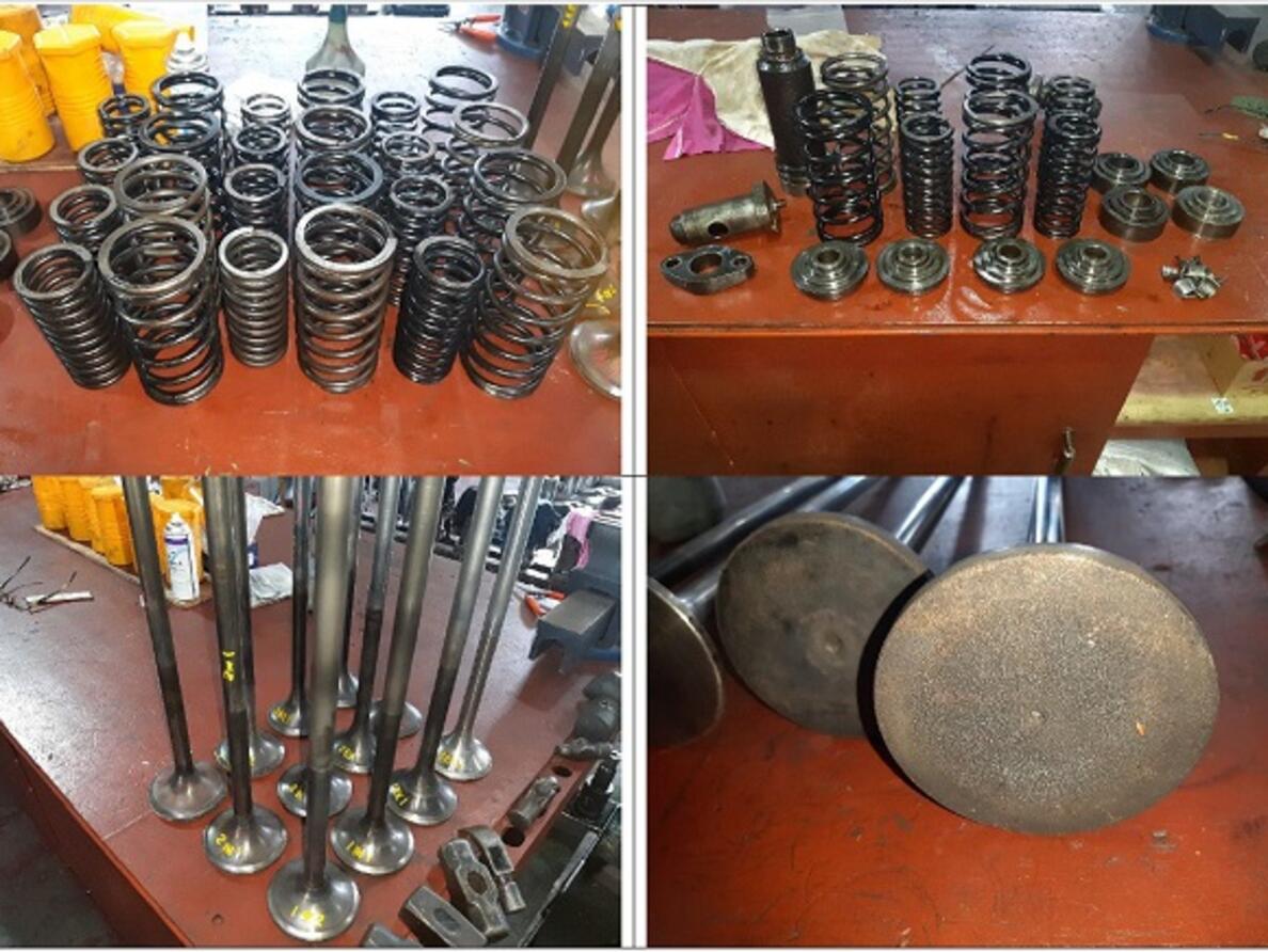 Yanmar 6N330EN Major Overhaul Part 2 (Workshop)