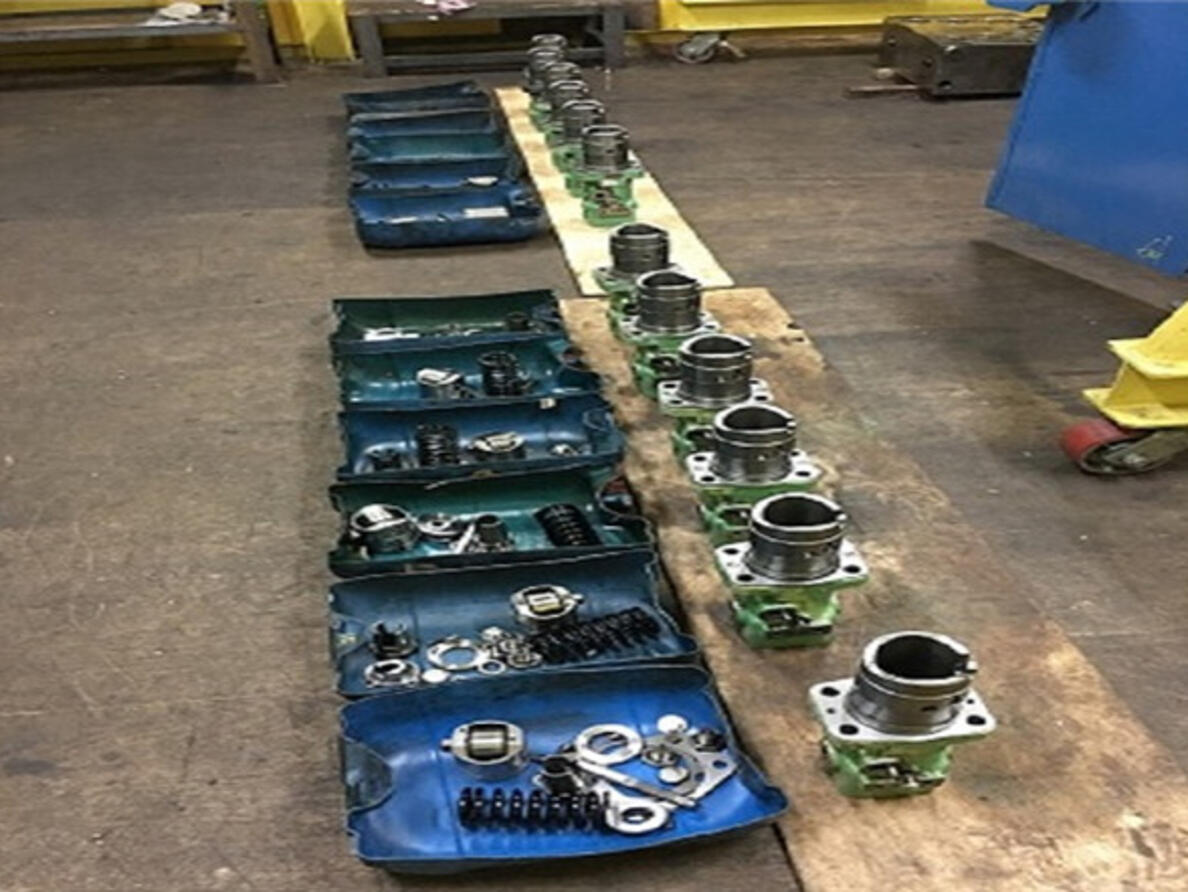 Niigata 6MG25HX Fuel Pump Overhaul