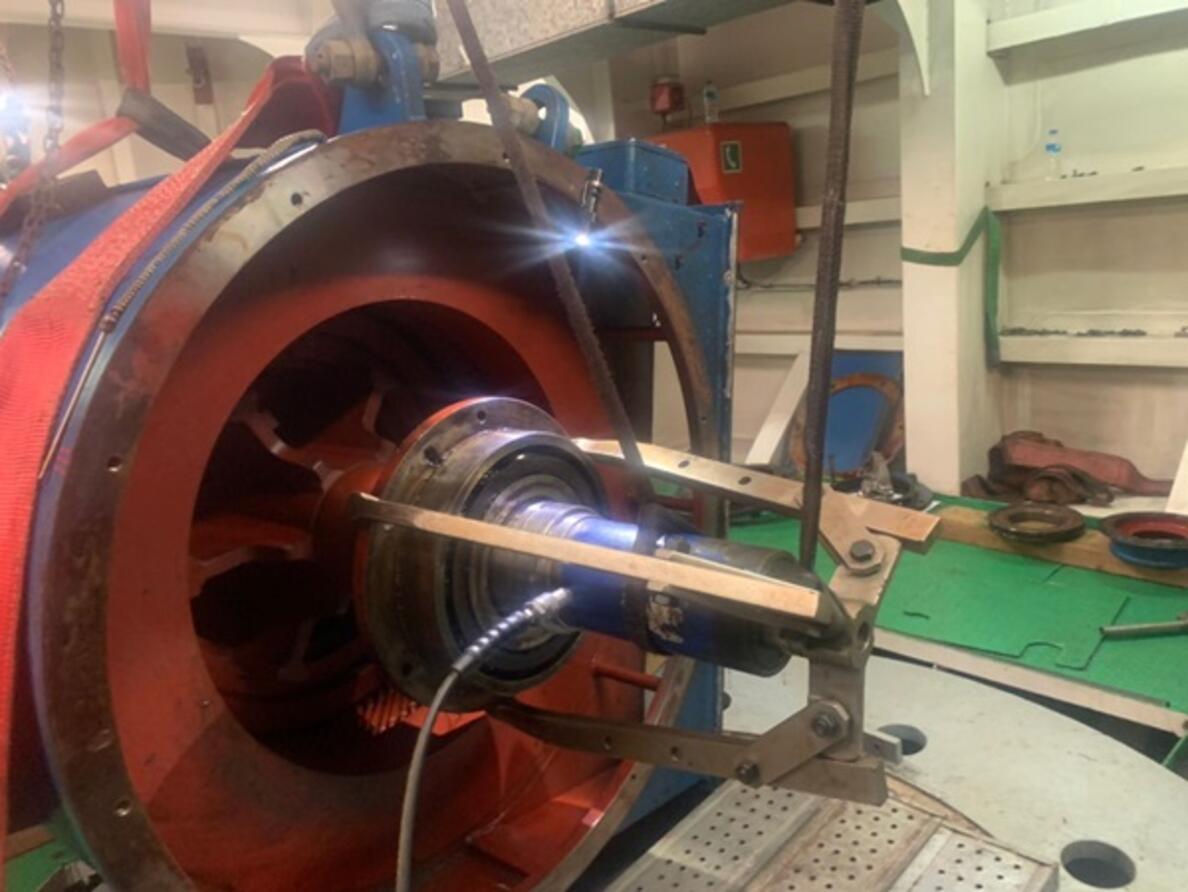 Thruster Motor Bearing Renew & Overhaul