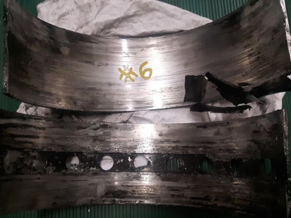 Yanmar 330EN Crankshaft Inspection