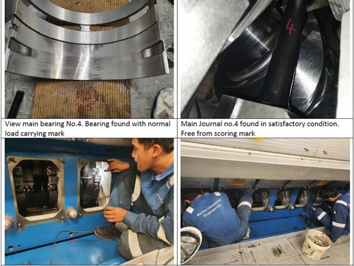 Wartsila 12V 26 (DG #5) 12K Routine Maintenance Part 02