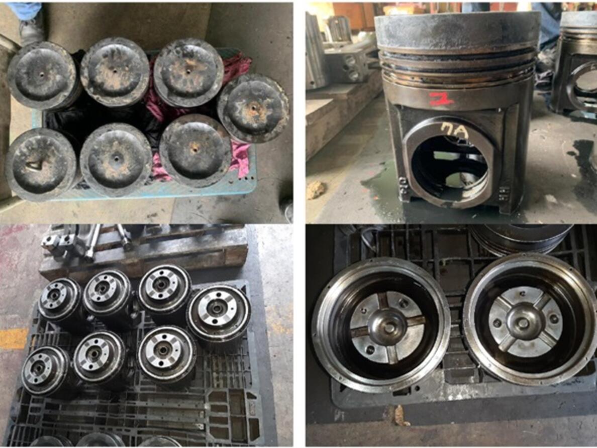 Hyundai Himsen 7H2132 Engine Overhaul Part 02