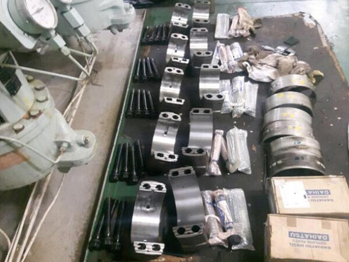 Daihatsu 5DK20 Aux Engine Overhaul