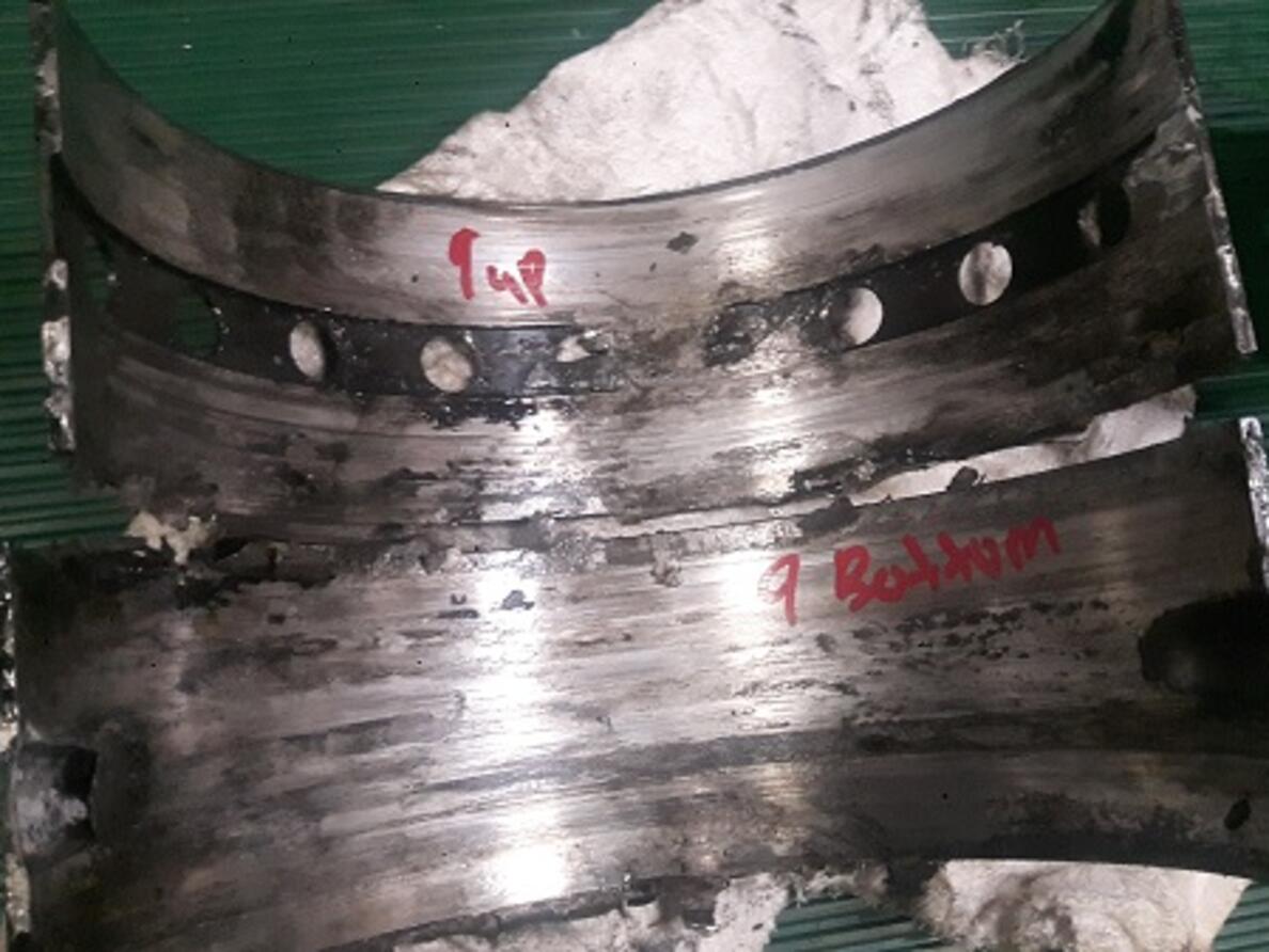 Yanmar 330EN Crankshaft Inspection