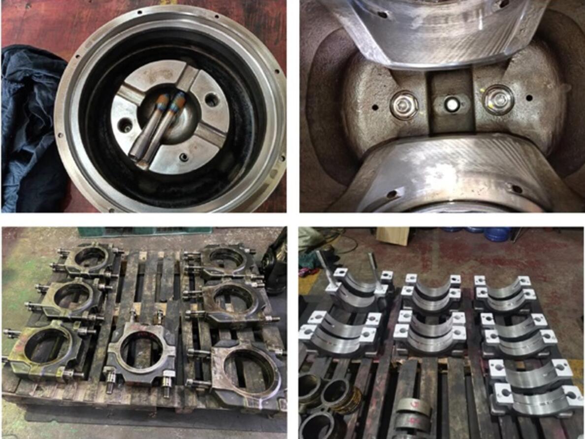 Hyundai Himsen 7H2132 Engine Overhaul Part 02