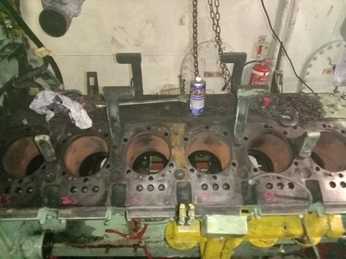Major Overhaul Cummins KTA38 part 01