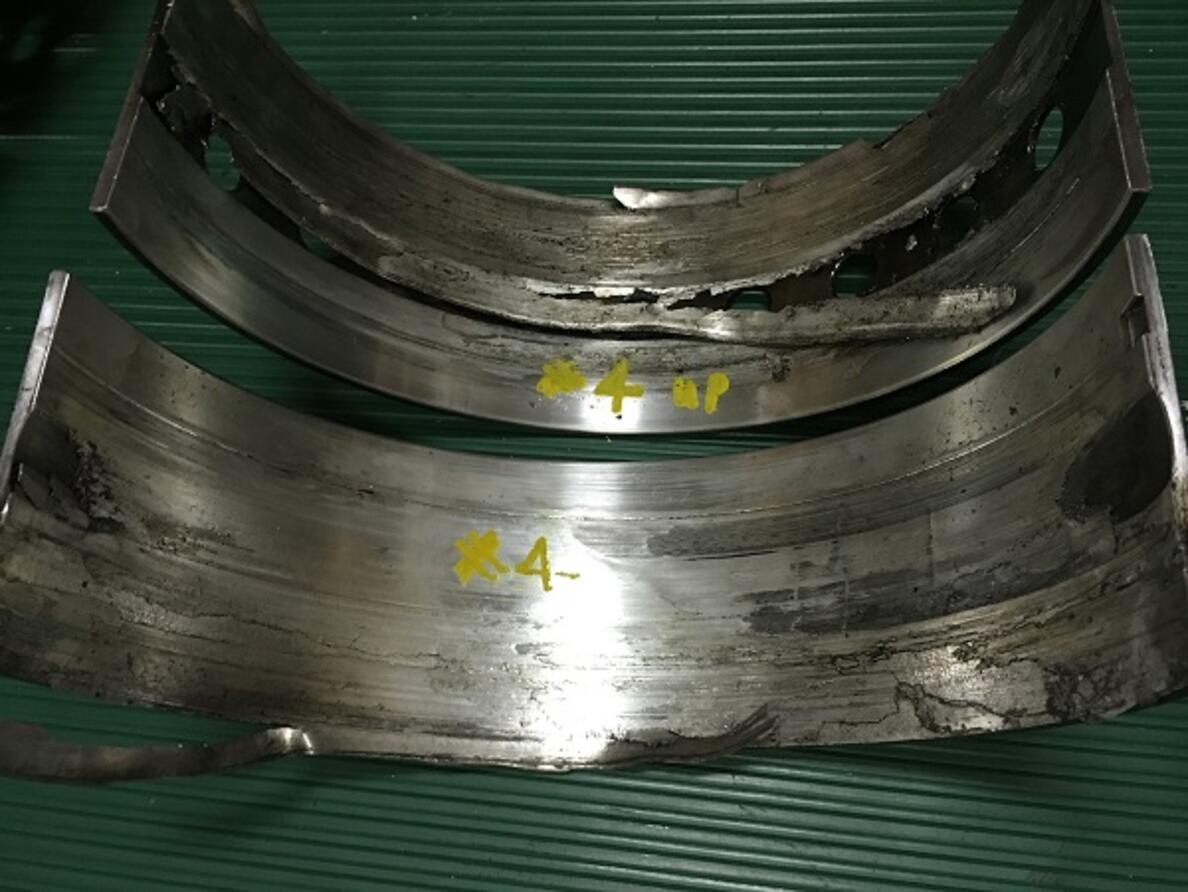 Yanmar 330EN Crankshaft Inspection