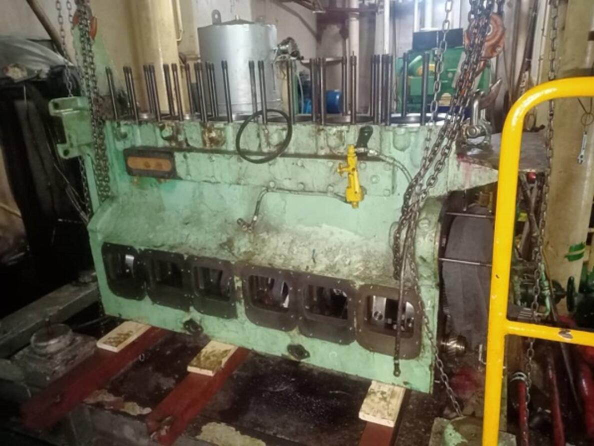 Wartsila SACM 6LUD25 Renew Crankshaft  part 02