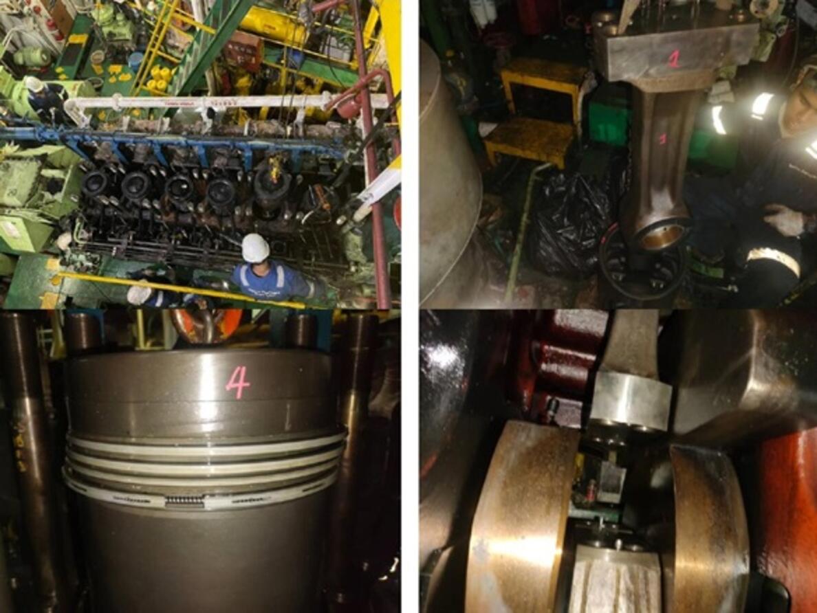 Yanmar 6N330EN Insitu Major Overhaul